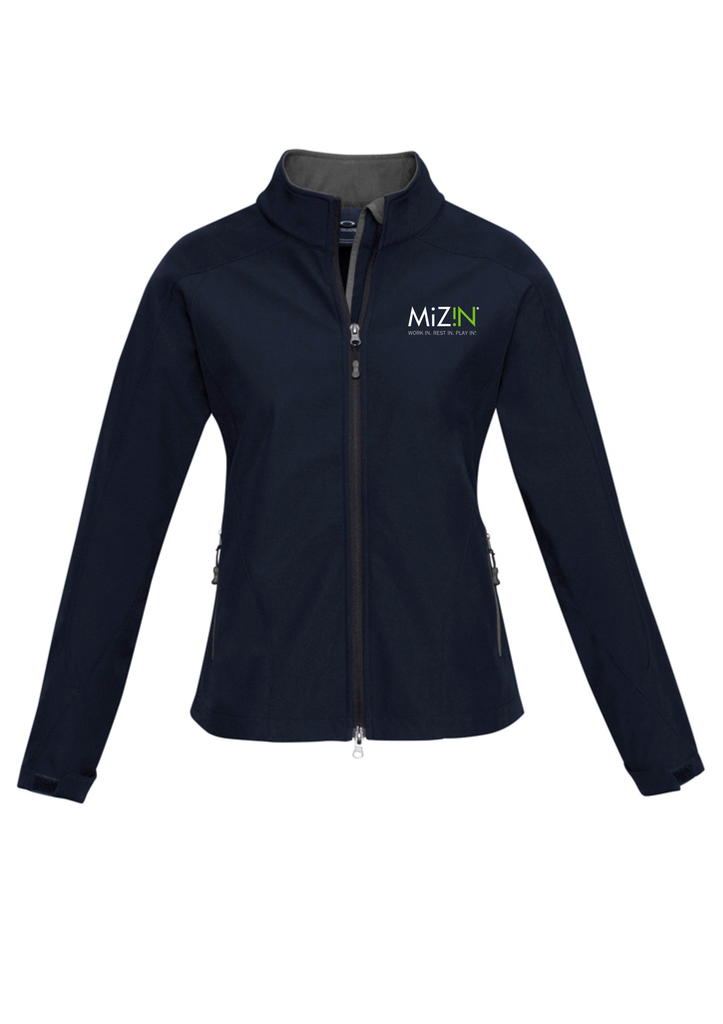 Mizin Cabins Ladies Softshell Jacket