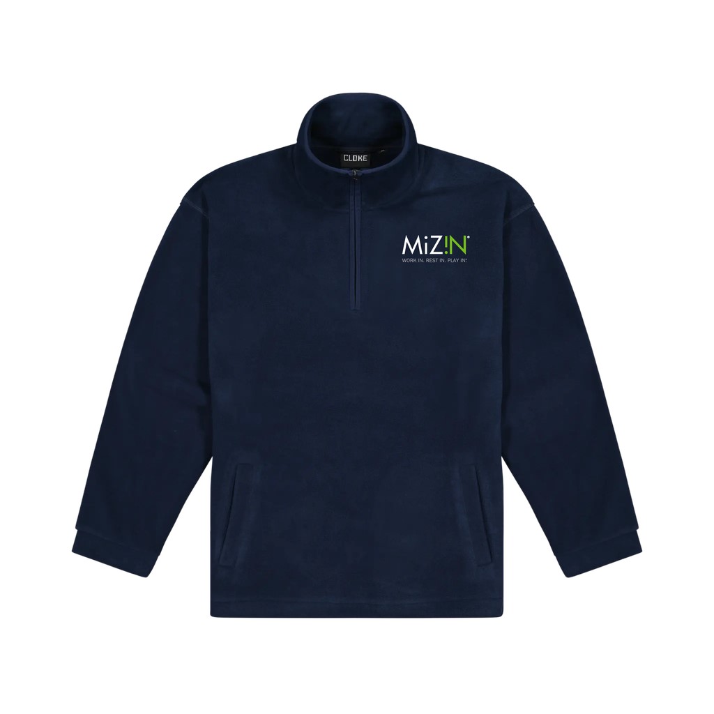 Mizin Cabins Unisex Half Zip Fleece