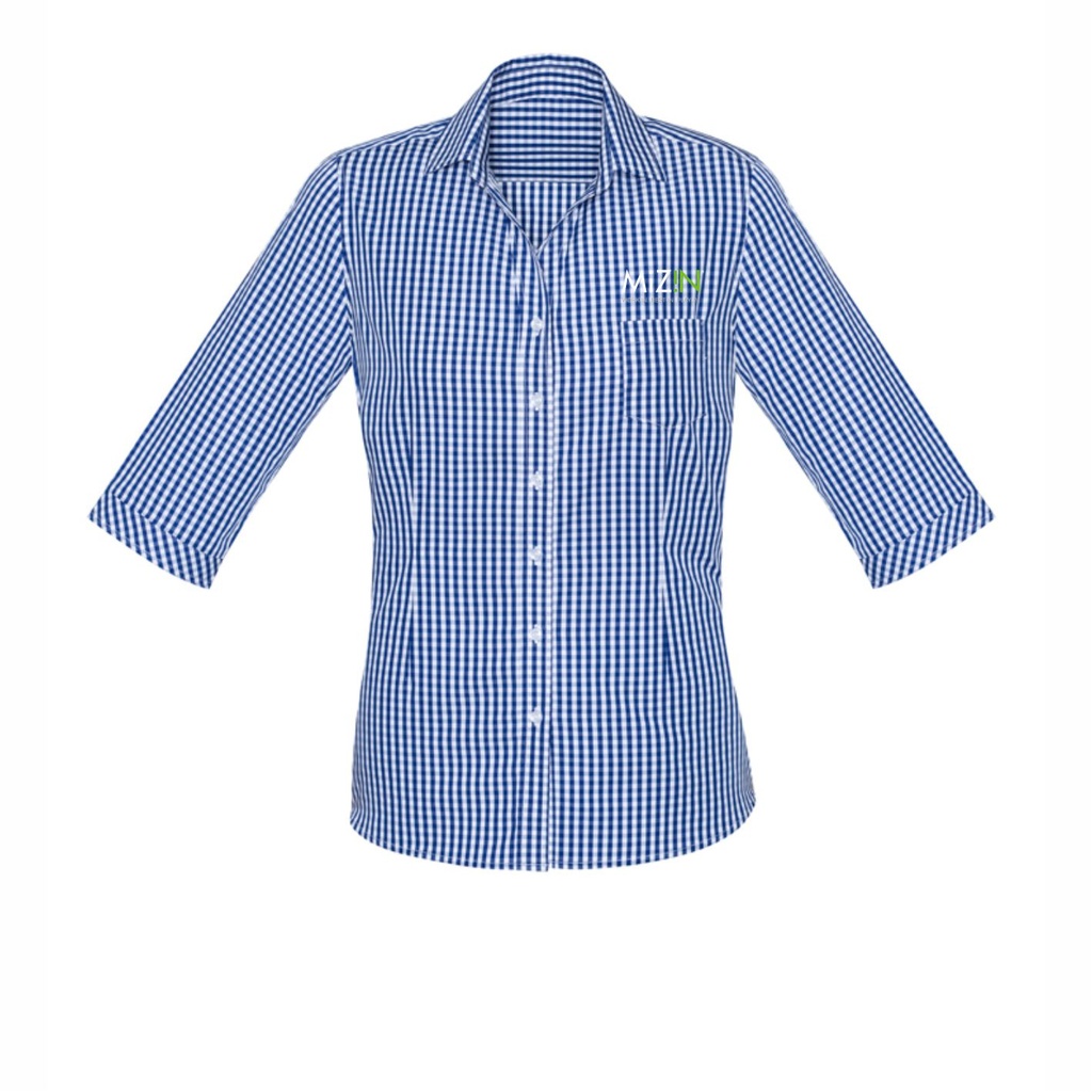 Mizin Cabins Ladies Springfield 3/4 Sleeve Shirt